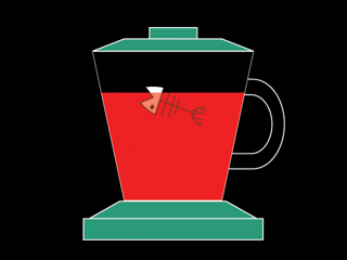 Bloody fish
                          goo